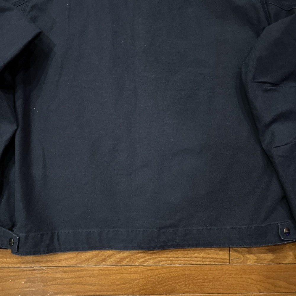 Carhartt Rugged Flex Jacket Mens XL Navy Blue OJ6306-M Relaxed Fit Workwear - Picture 16 of 16